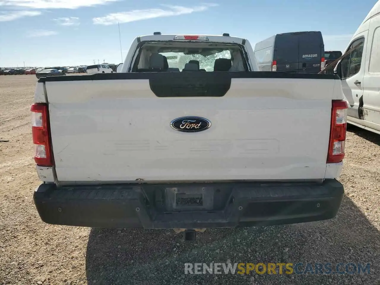 6 Photograph of a damaged car 1FTFX1E53NKE16829 FORD F-150 2022