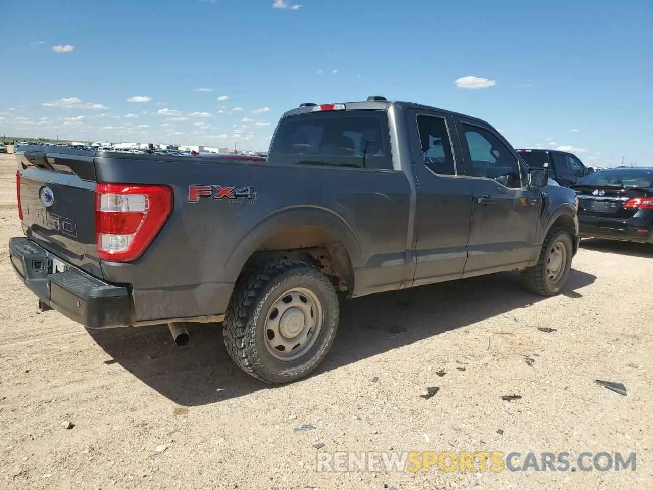 3 Photograph of a damaged car 1FTFX1E53NKE58563 FORD F-150 2022