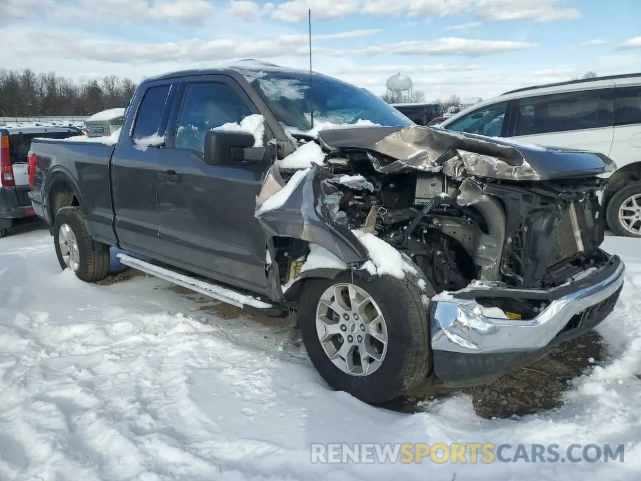 4 Фотография поврежденного автомобиля 1FTFX1E86NFC00704 FORD F-150 2022