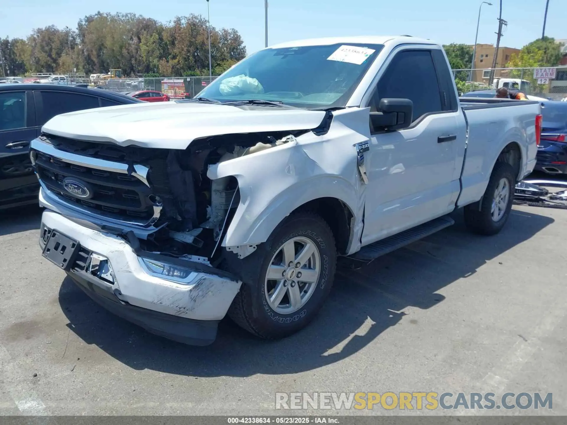 2 Photograph of a damaged car 1FTMF1C50NKE48070 FORD F-150 2022