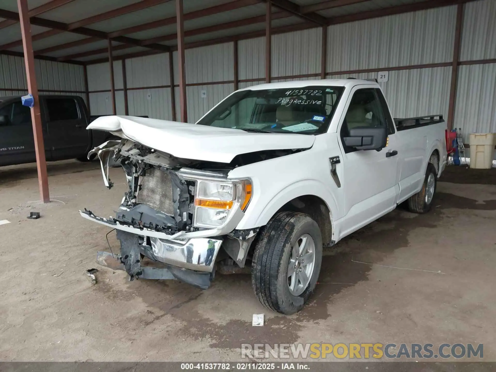 2 Фотография поврежденного автомобиля 1FTMF1CP0NKD88843 FORD F-150 2022