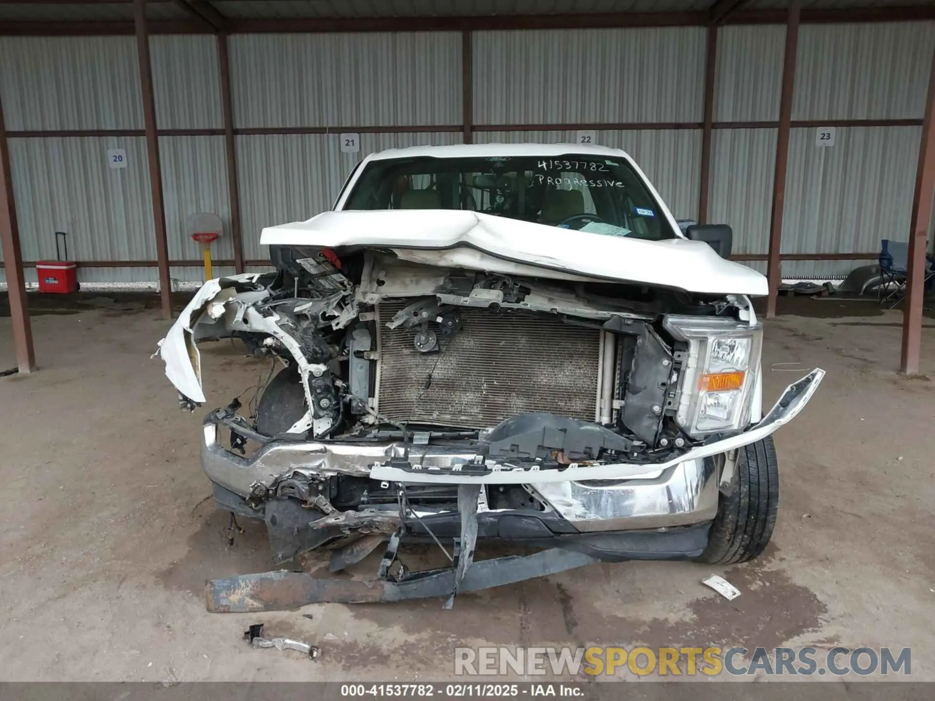 6 Фотография поврежденного автомобиля 1FTMF1CP0NKD88843 FORD F-150 2022
