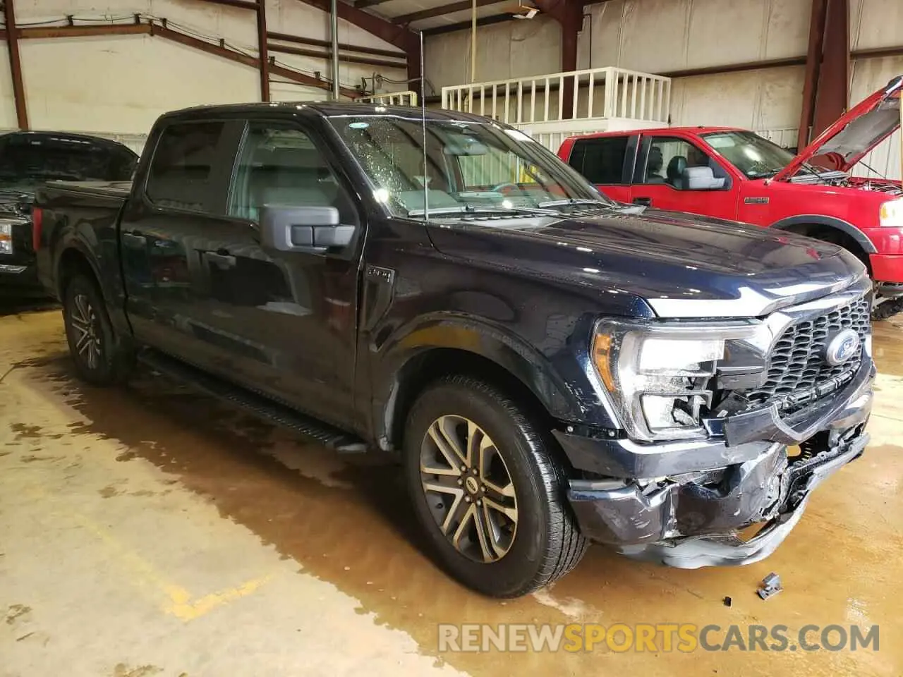 4 Фотография поврежденного автомобиля 1FTEW1C50PKF95674 FORD F-150 2023