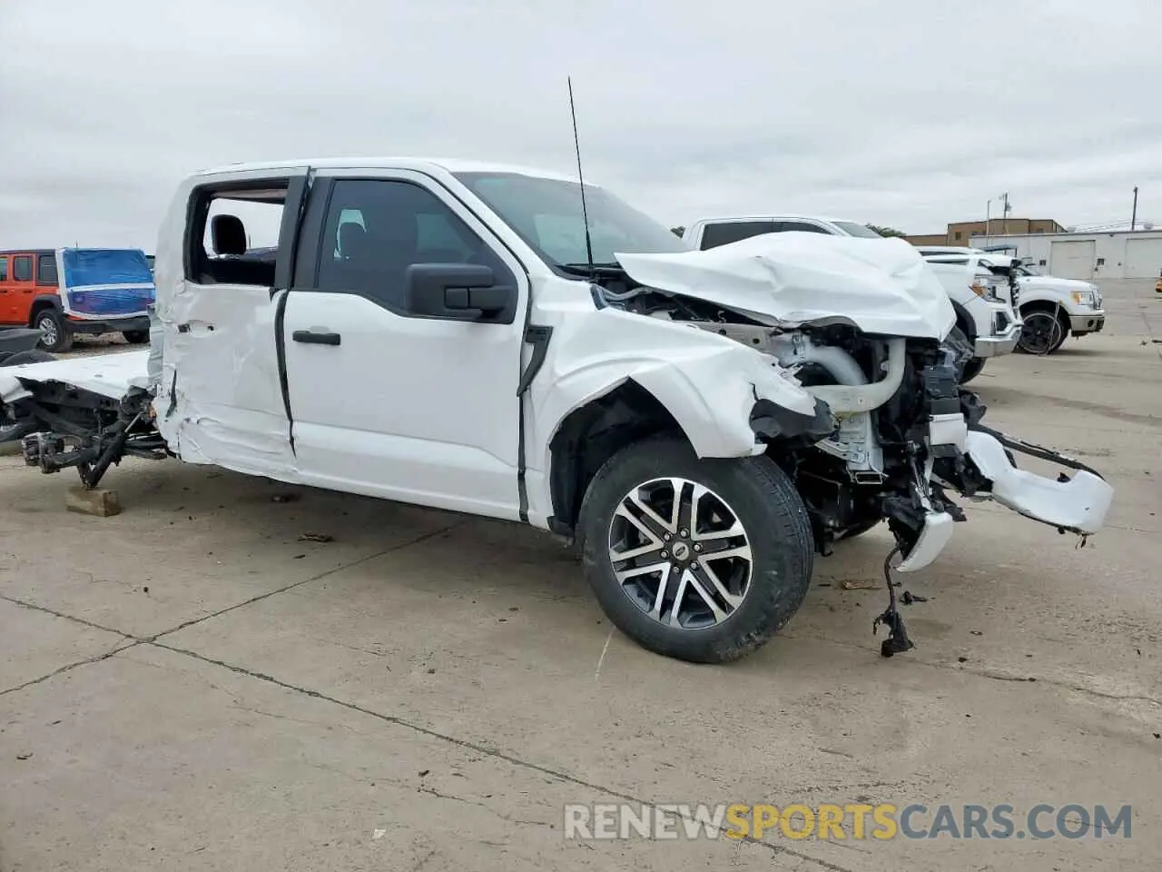 4 Фотография поврежденного автомобиля 1FTEW1C51PFC02628 FORD F-150 2023