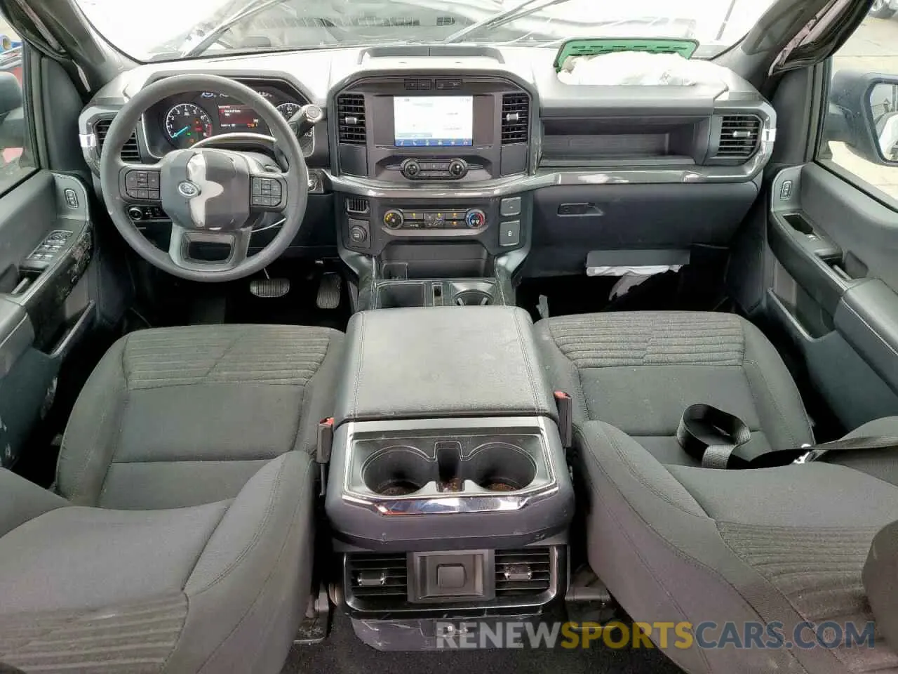 8 Фотография поврежденного автомобиля 1FTEW1C51PFC02628 FORD F-150 2023
