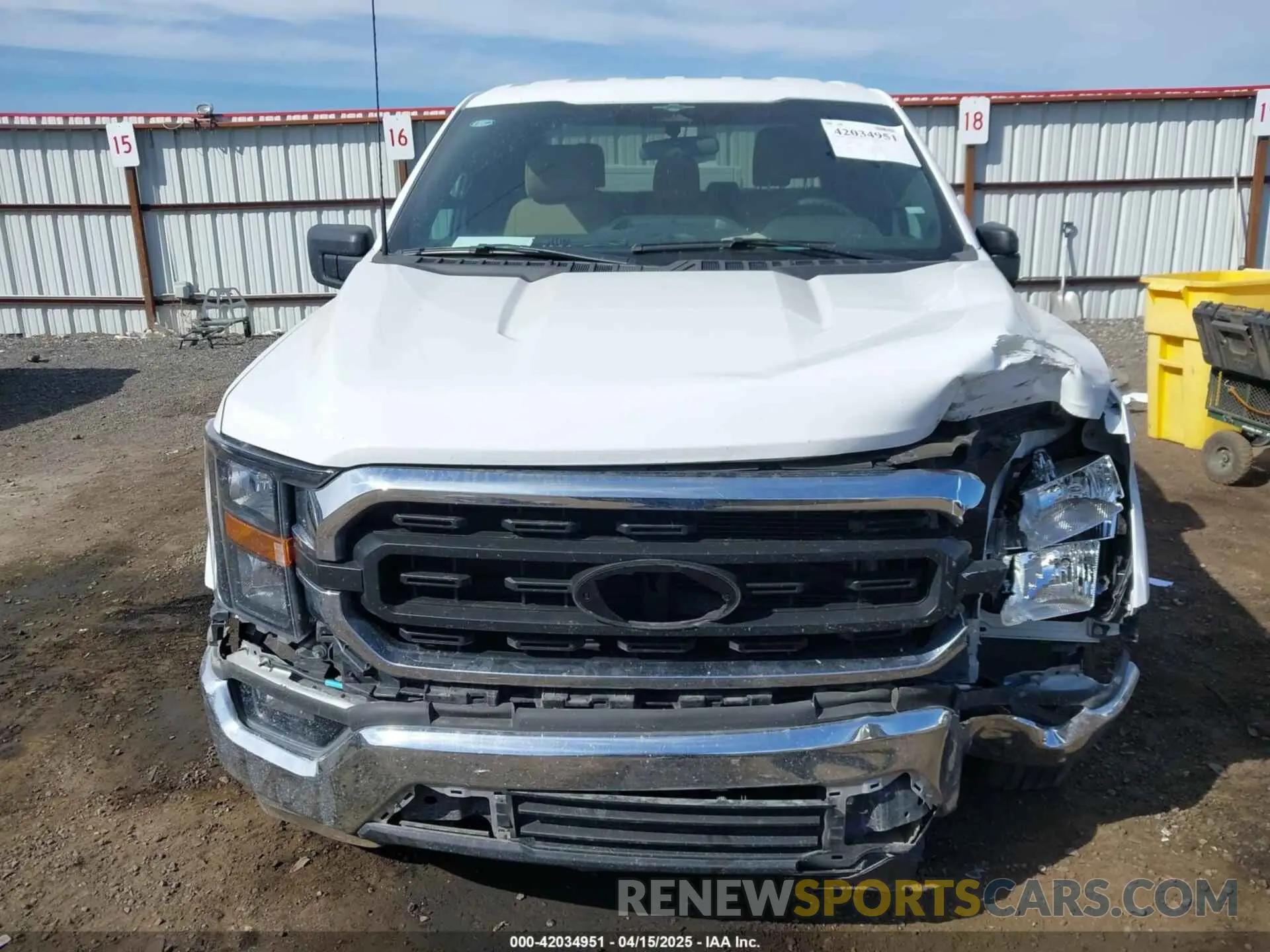 12 Фотография поврежденного автомобиля 1FTEW1C51PKE77973 FORD F-150 2023