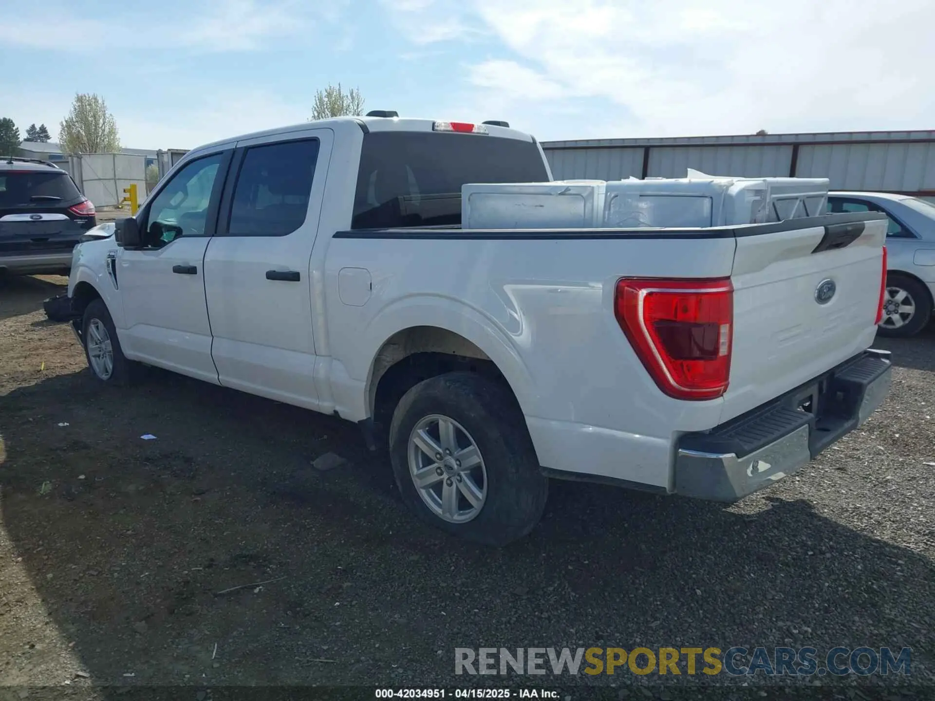 3 Фотография поврежденного автомобиля 1FTEW1C51PKE77973 FORD F-150 2023