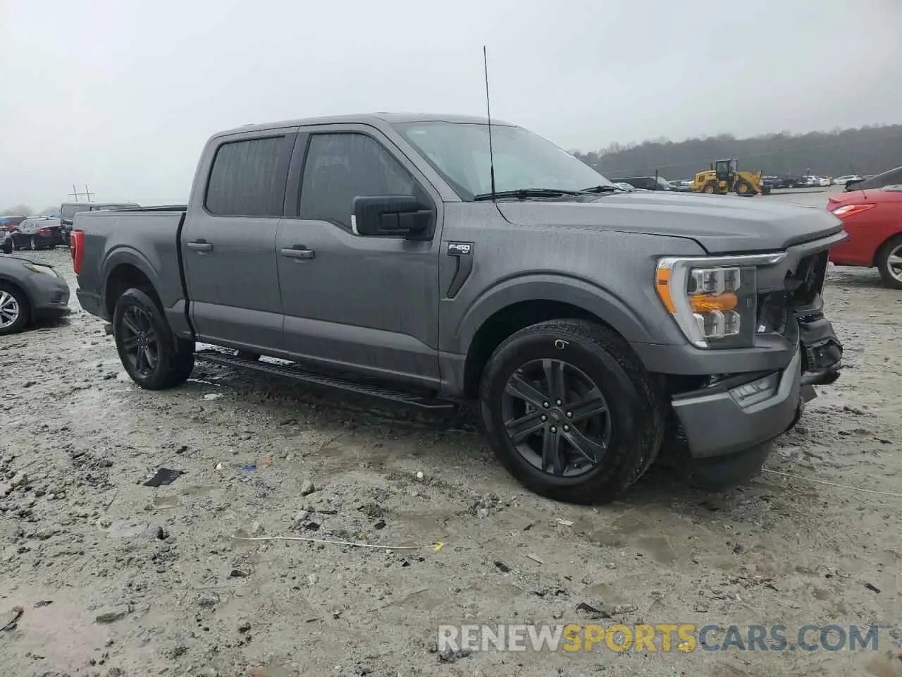 4 Фотография поврежденного автомобиля 1FTEW1C56PKE27232 FORD F-150 2023