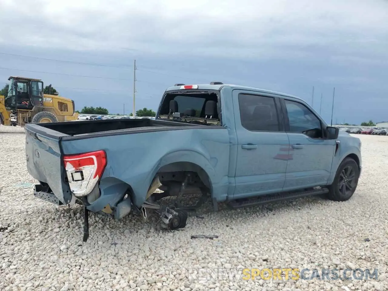 3 Фотография поврежденного автомобиля 1FTEW1C58PKE33999 FORD F-150 2023