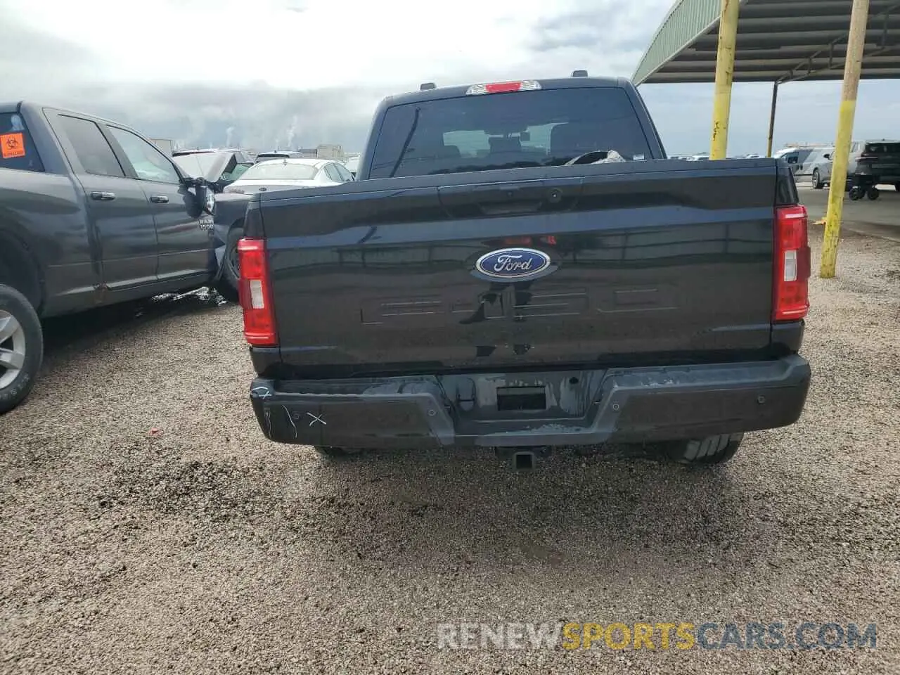6 Фотография поврежденного автомобиля 1FTEW1C5XPFC27849 FORD F-150 2023