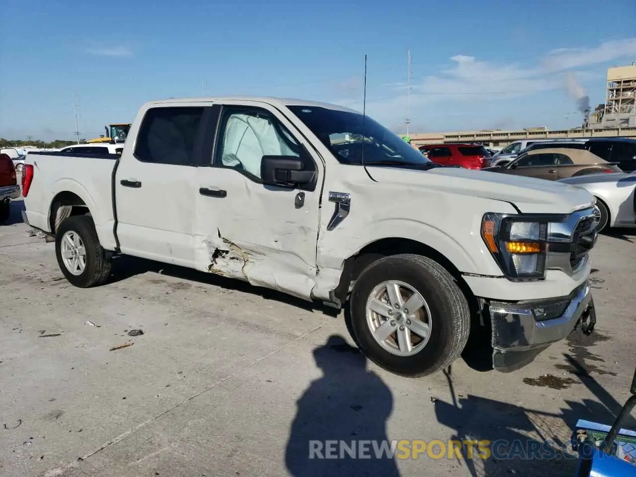 4 Фотография поврежденного автомобиля 1FTEW1C83PKD23548 FORD F-150 2023