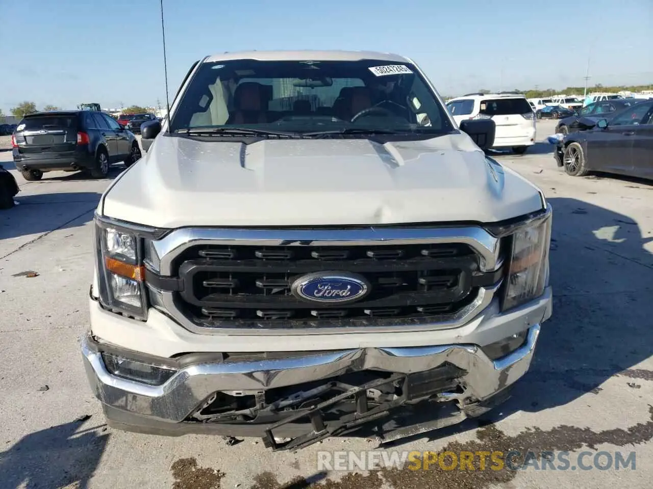 5 Фотография поврежденного автомобиля 1FTEW1C83PKD23548 FORD F-150 2023