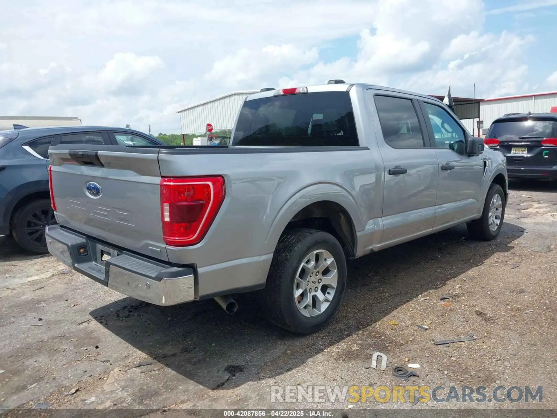 4 Фотография поврежденного автомобиля 1FTEW1C84PKD69454 FORD F-150 2023
