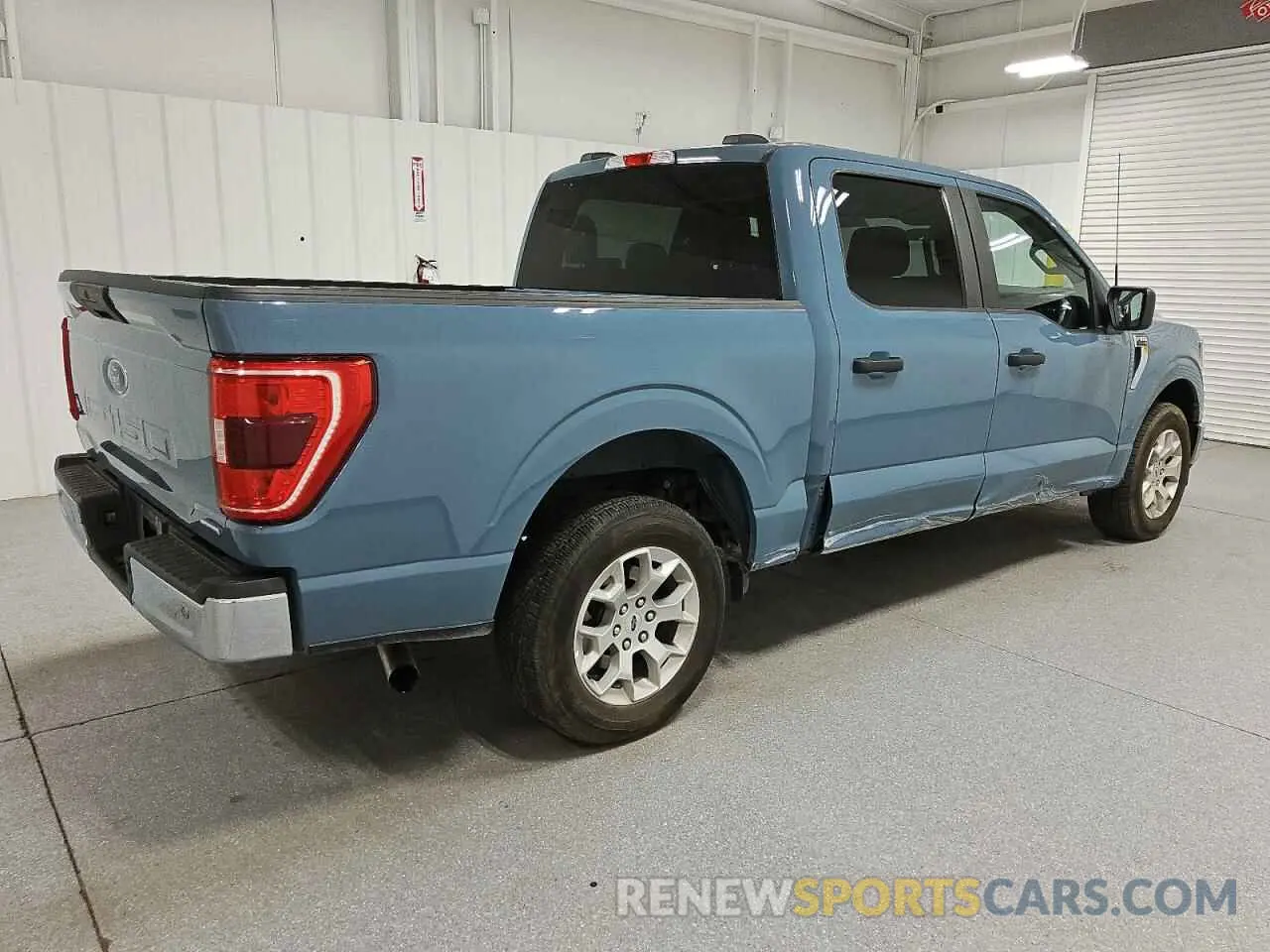 3 Фотография поврежденного автомобиля 1FTEW1C89PKE14033 FORD F-150 2023