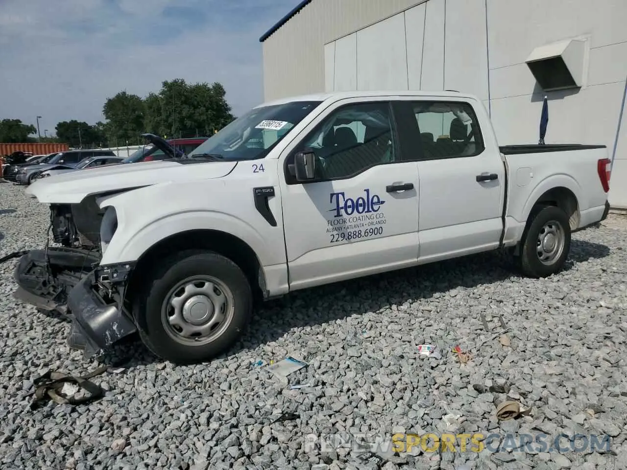 1 Фотография поврежденного автомобиля 1FTEW1CB7PKF35512 FORD F-150 2023