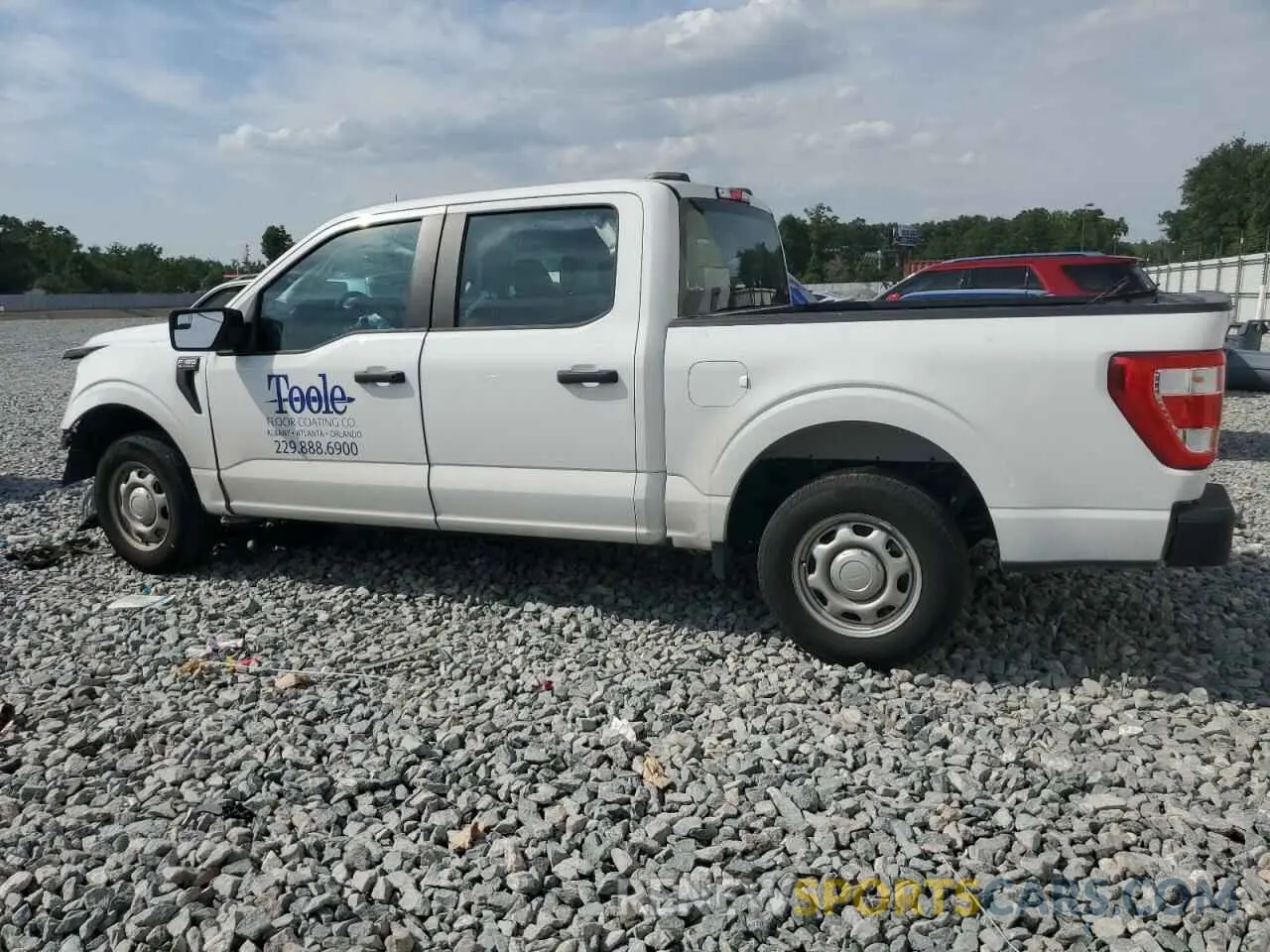 2 Фотография поврежденного автомобиля 1FTEW1CB7PKF35512 FORD F-150 2023