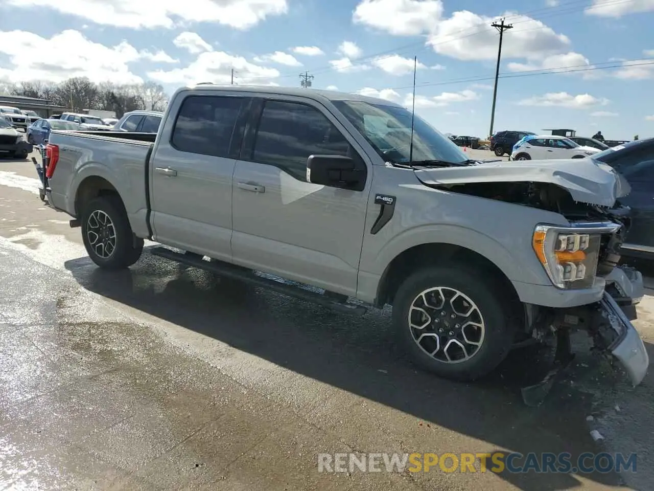 4 Фотография поврежденного автомобиля 1FTEW1CP4PKD26319 FORD F-150 2023
