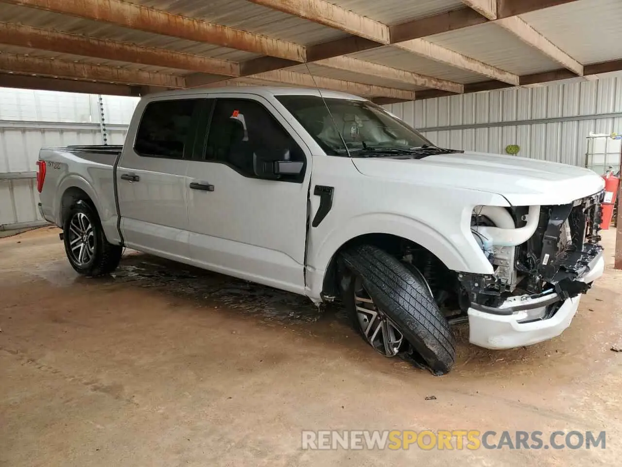 4 Photograph of a damaged car 1FTEW1CP5PKE85219 FORD F-150 2023