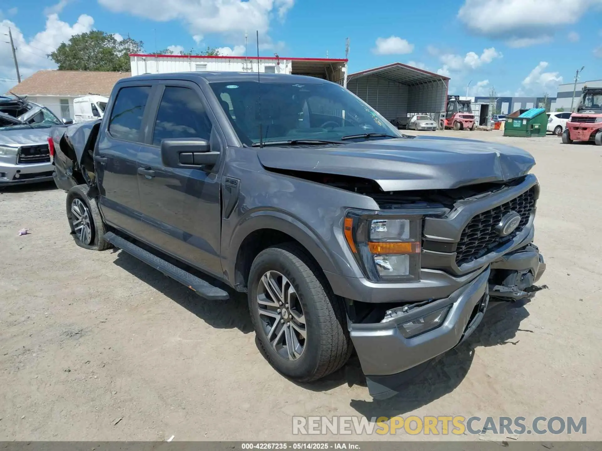 1 Photograph of a damaged car 1FTEW1CP6PKD62092 FORD F-150 2023