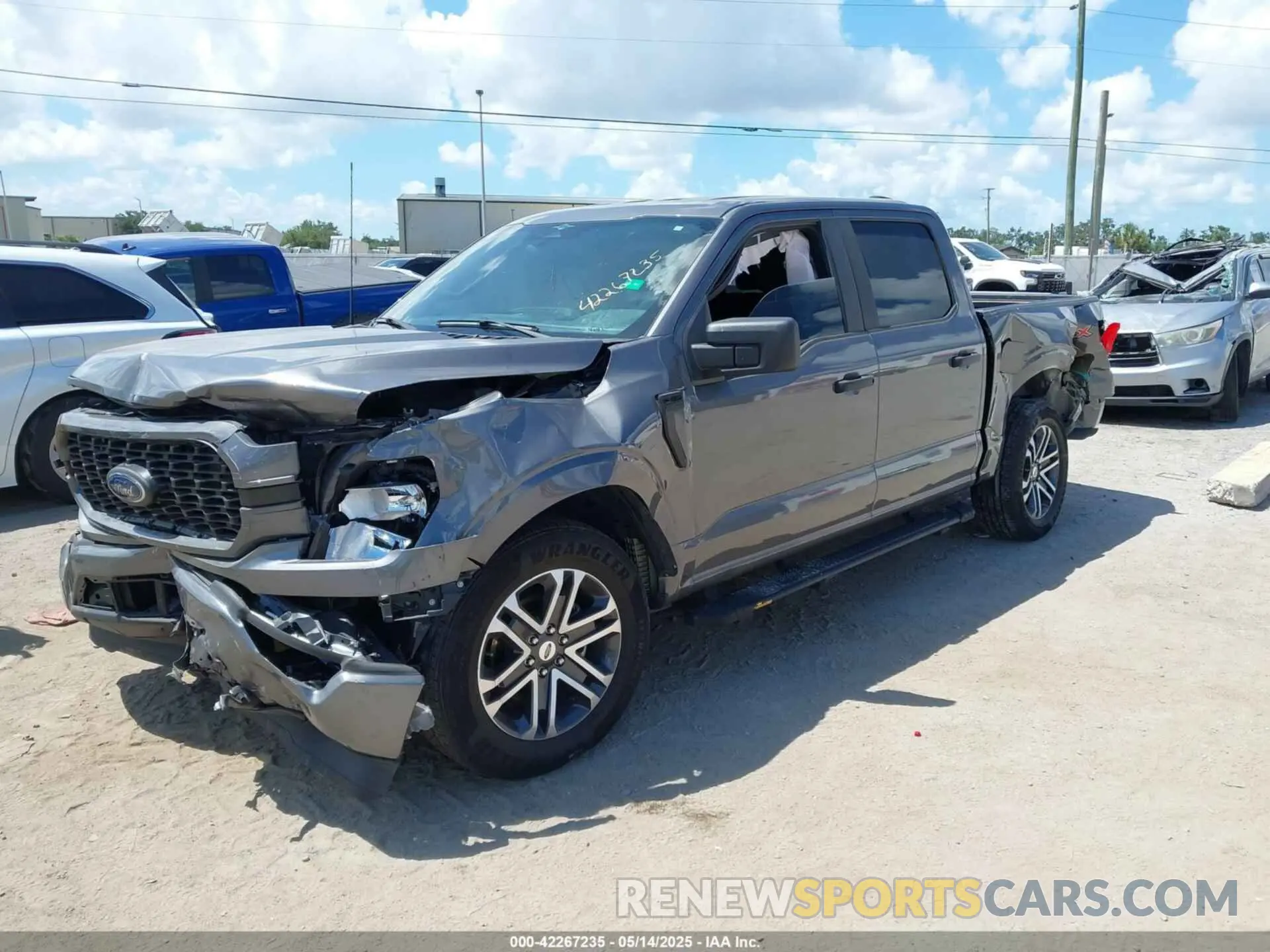 2 Photograph of a damaged car 1FTEW1CP6PKD62092 FORD F-150 2023