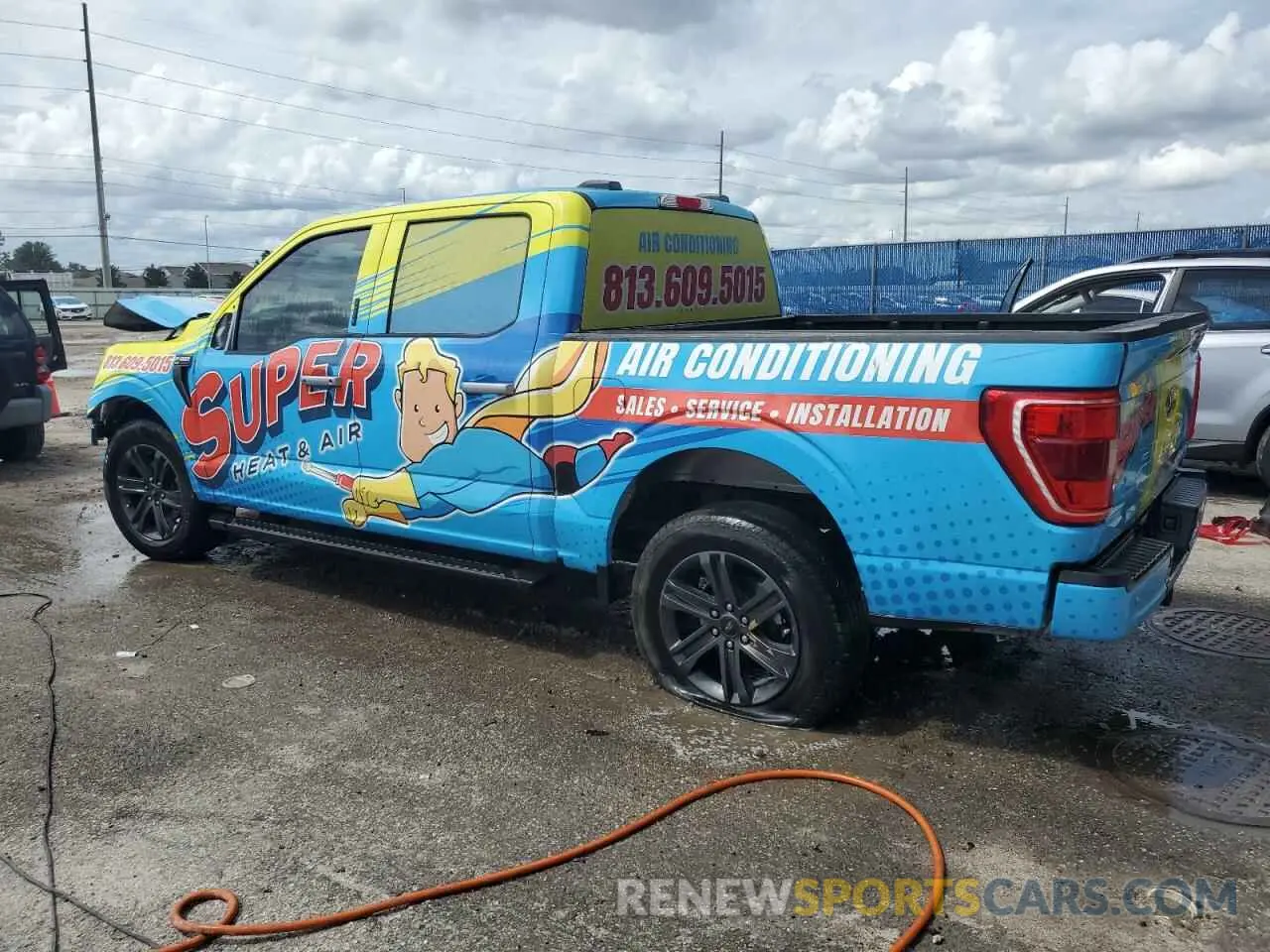 2 Photograph of a damaged car 1FTEW1CP7PKD19588 FORD F-150 2023