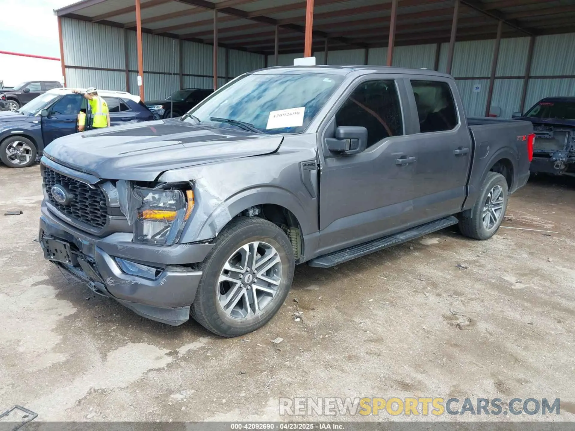 2 Photograph of a damaged car 1FTEW1CP8PKE92780 FORD F-150 2023