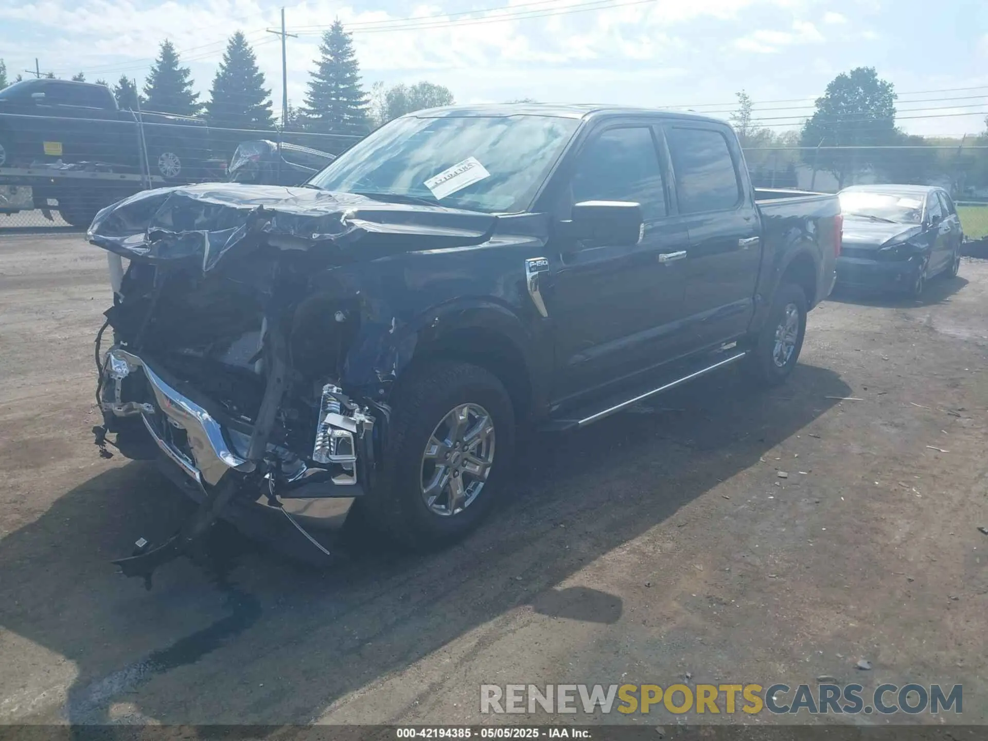 2 Фотография поврежденного автомобиля 1FTEW1EP0PFB06150 FORD F-150 2023