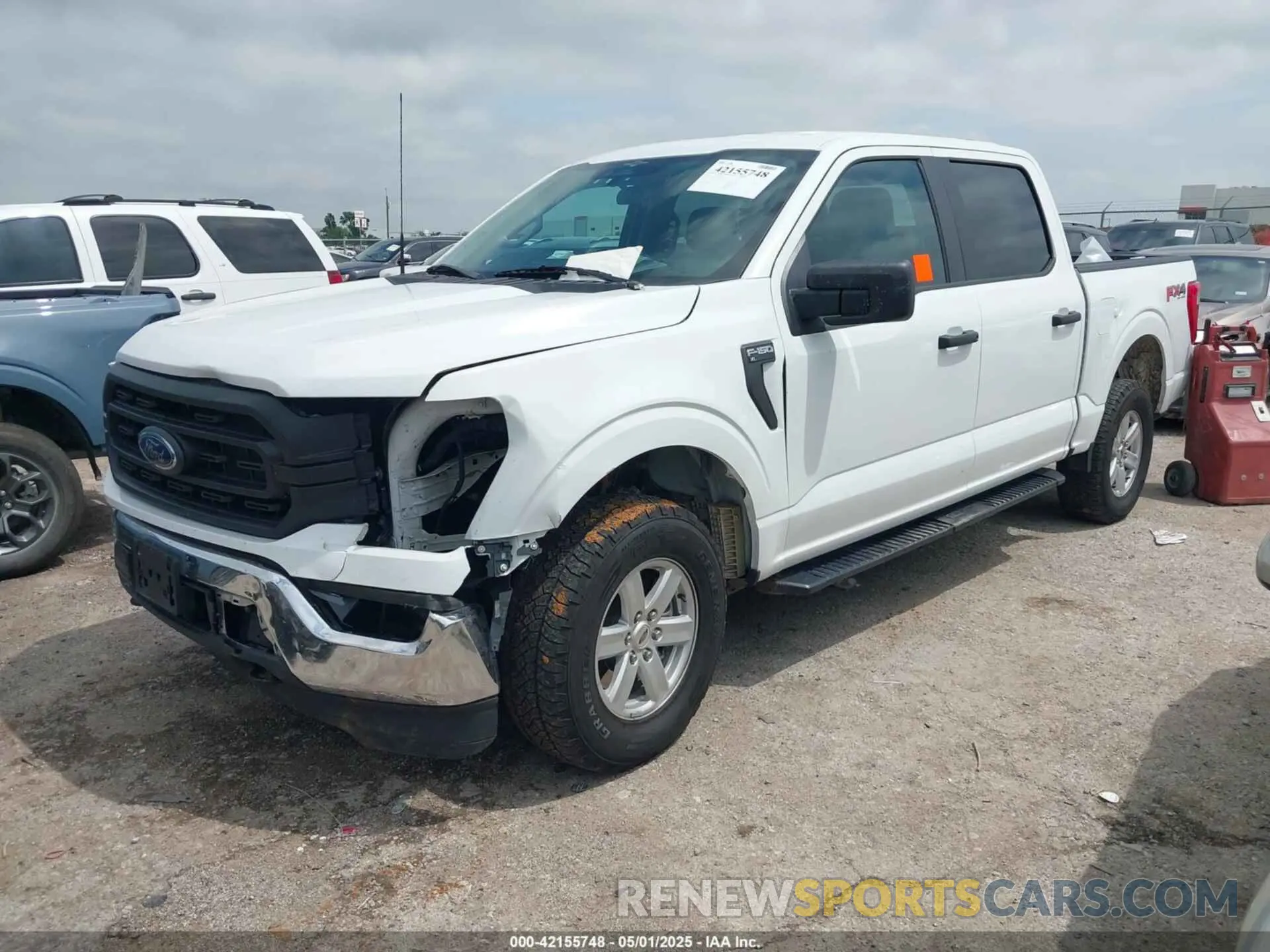 2 Фотография поврежденного автомобиля 1FTEW1EP1PKG21780 FORD F-150 2023