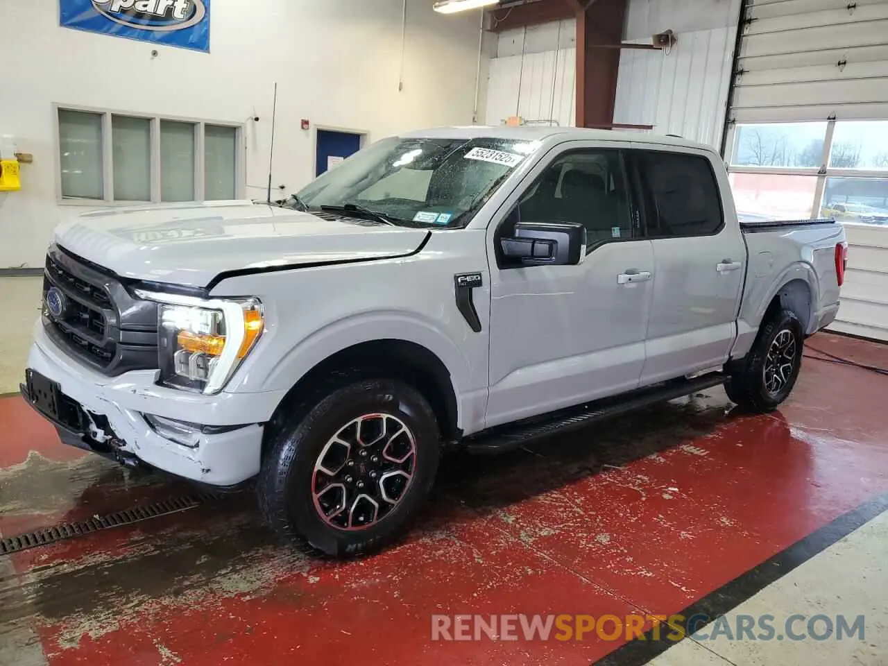 1 Photograph of a damaged car 1FTEW1EP2PKE17599 FORD F-150 2023