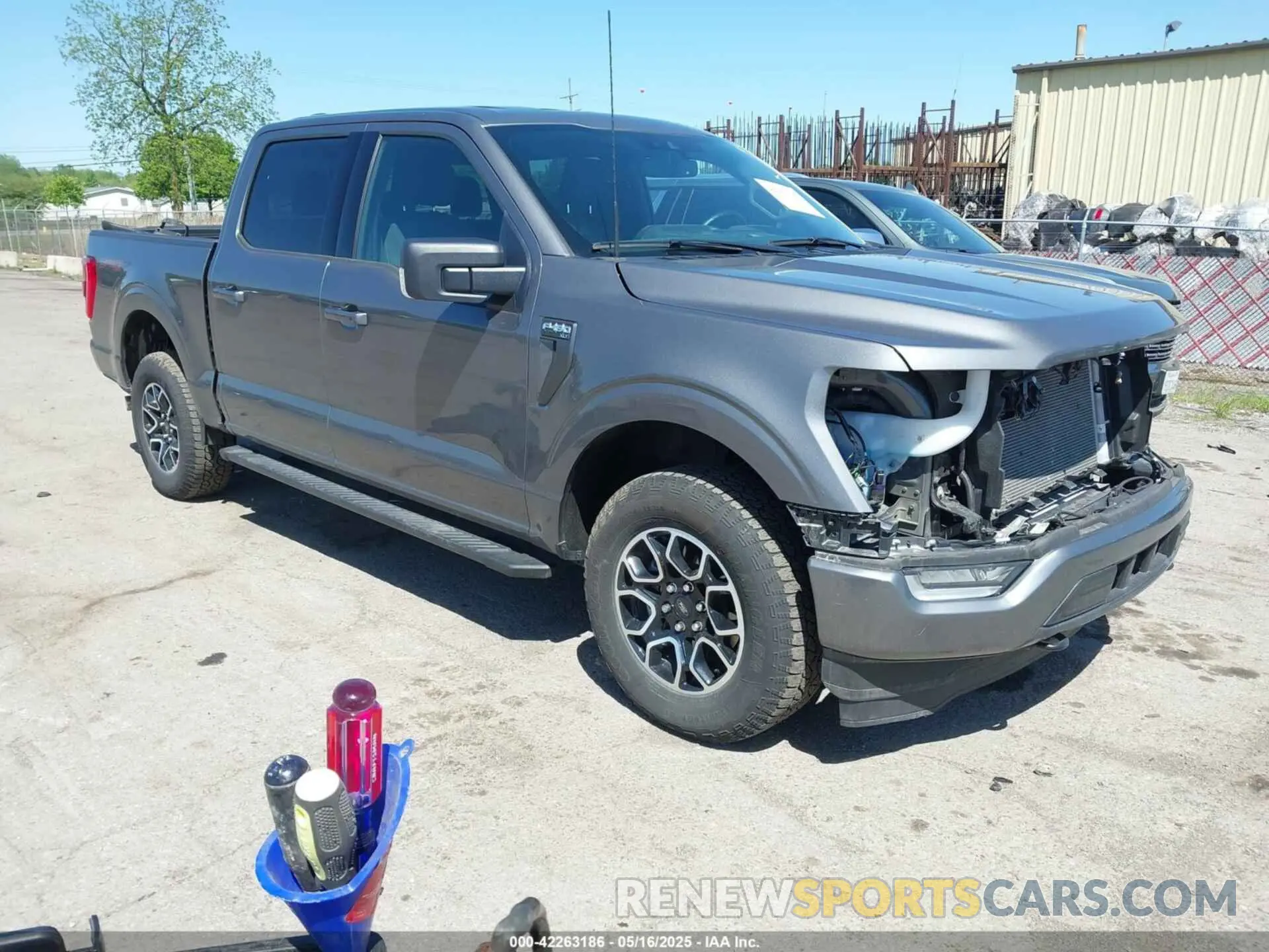 1 Photograph of a damaged car 1FTEW1EP5PKE12736 FORD F-150 2023