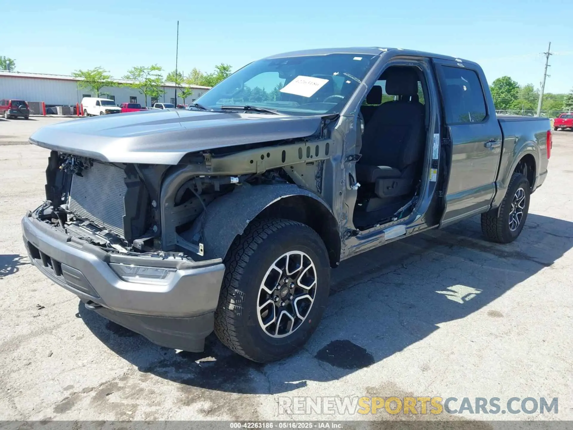 2 Photograph of a damaged car 1FTEW1EP5PKE12736 FORD F-150 2023