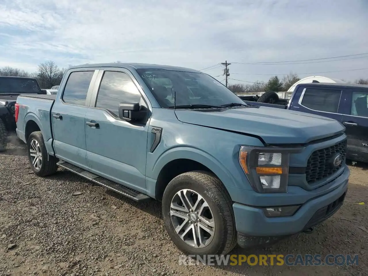 4 Фотография поврежденного автомобиля 1FTEW1EP5PKF67013 FORD F-150 2023