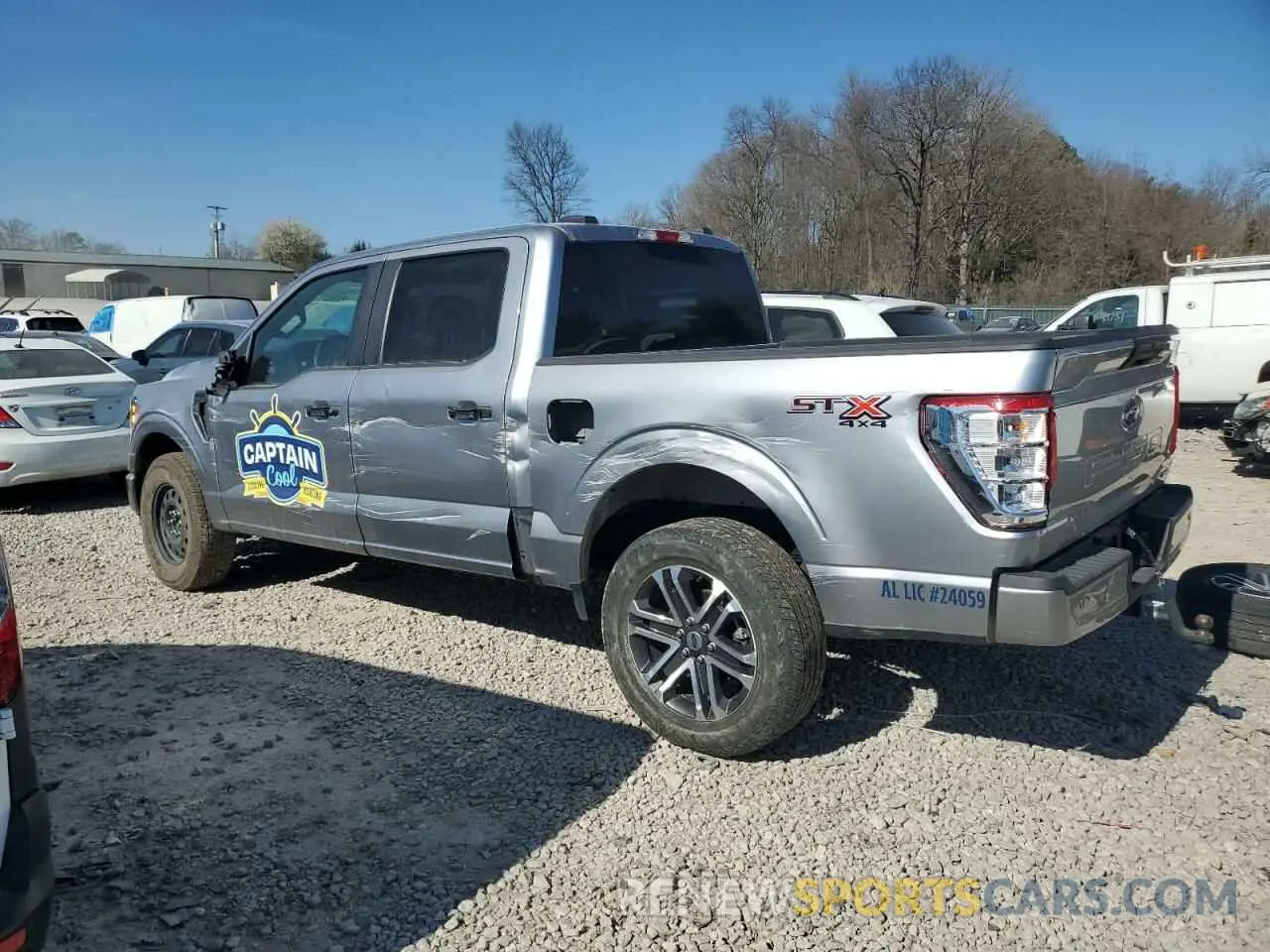 2 Photograph of a damaged car 1FTEW1EP6PFB02135 FORD F-150 2023