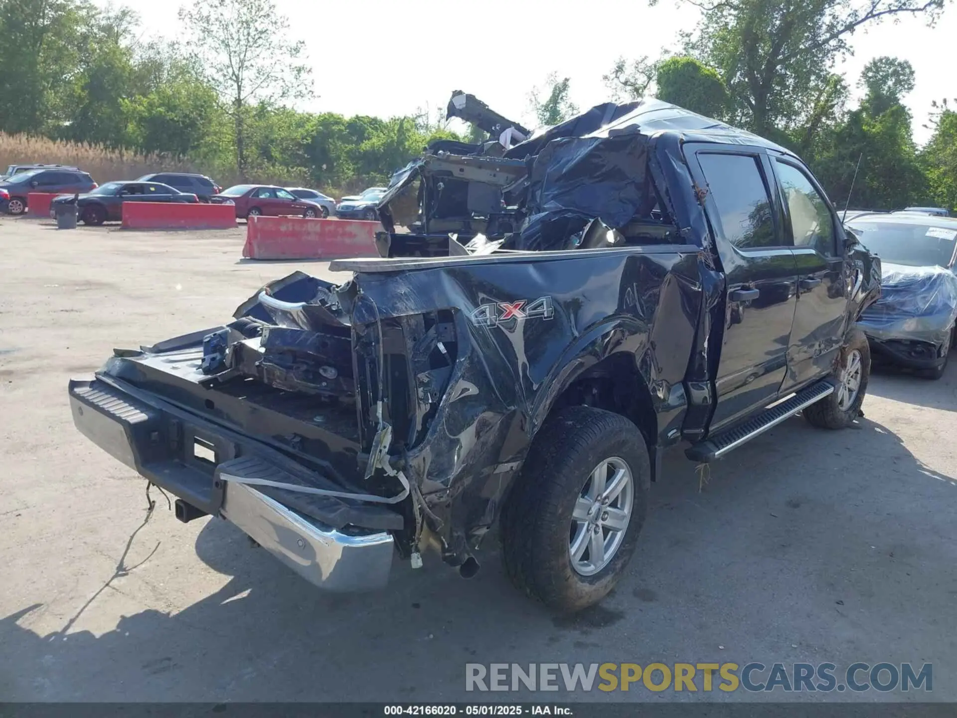 4 Фотография поврежденного автомобиля 1FTEW1EP6PKE64070 FORD F-150 2023