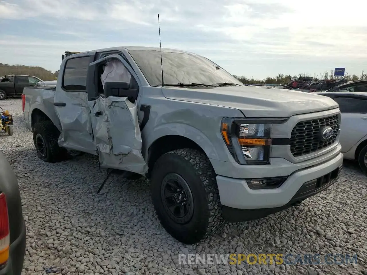4 Фотография поврежденного автомобиля 1FTEW1EP6PKG19247 FORD F-150 2023