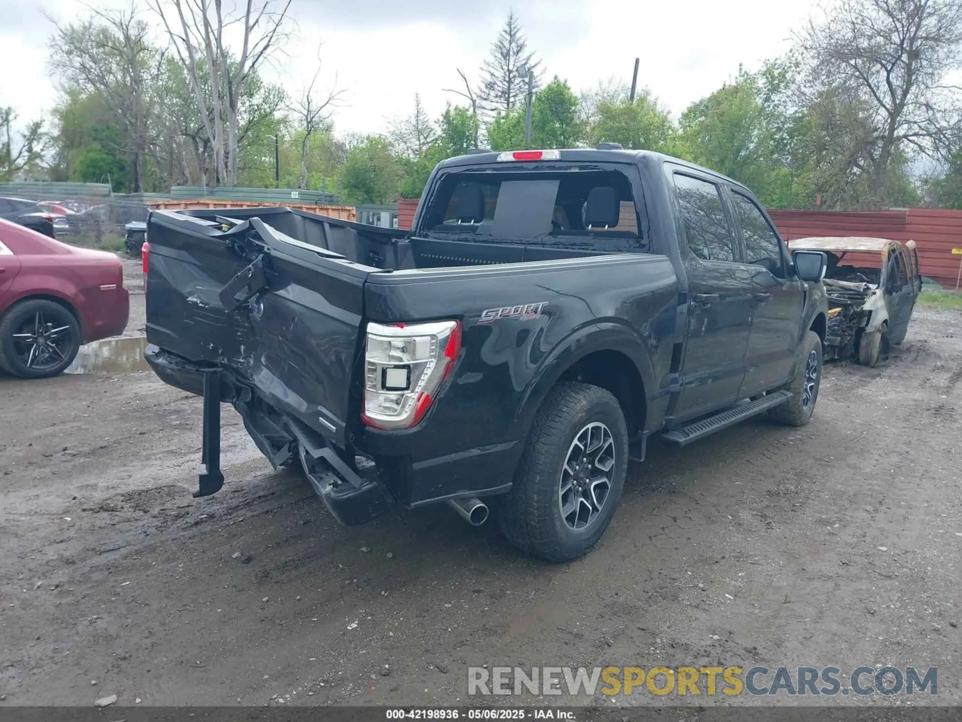 4 Фотография поврежденного автомобиля 1FTEW1EP7PKF55218 FORD F-150 2023