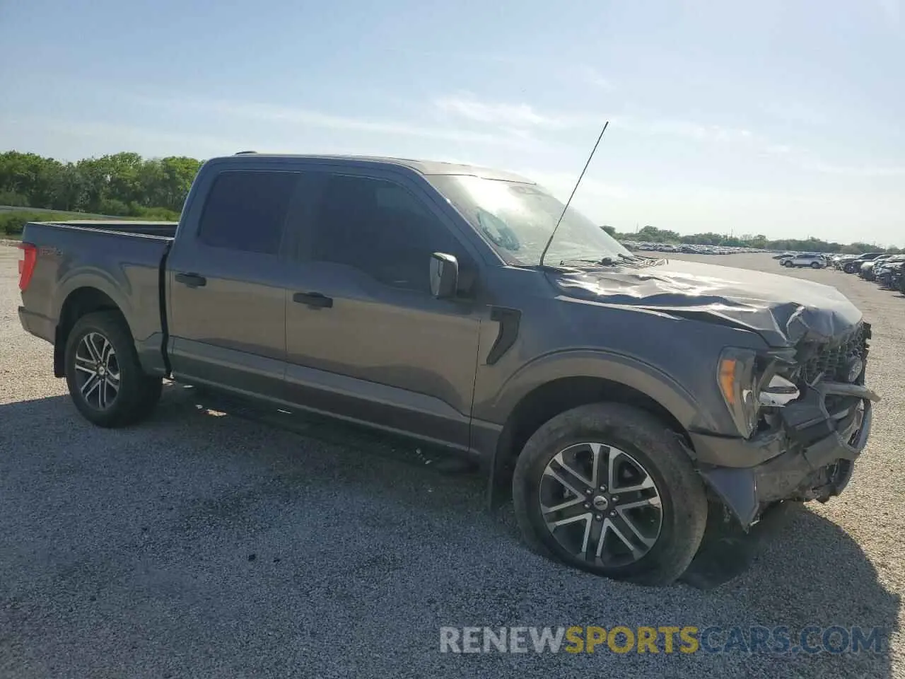 4 Фотография поврежденного автомобиля 1FTEW1EP9PKD18715 FORD F-150 2023