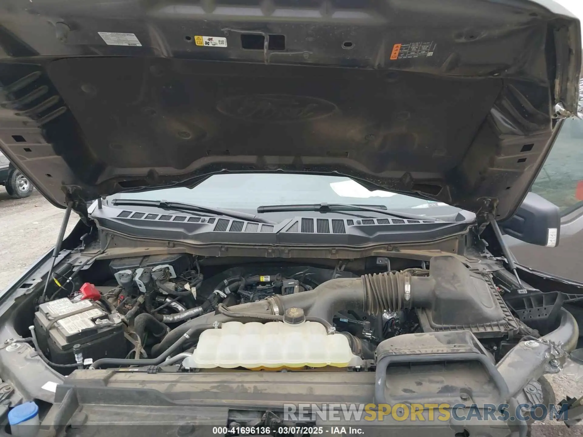 10 Фотография поврежденного автомобиля 1FTEW1EPXPKE67778 FORD F-150 2023