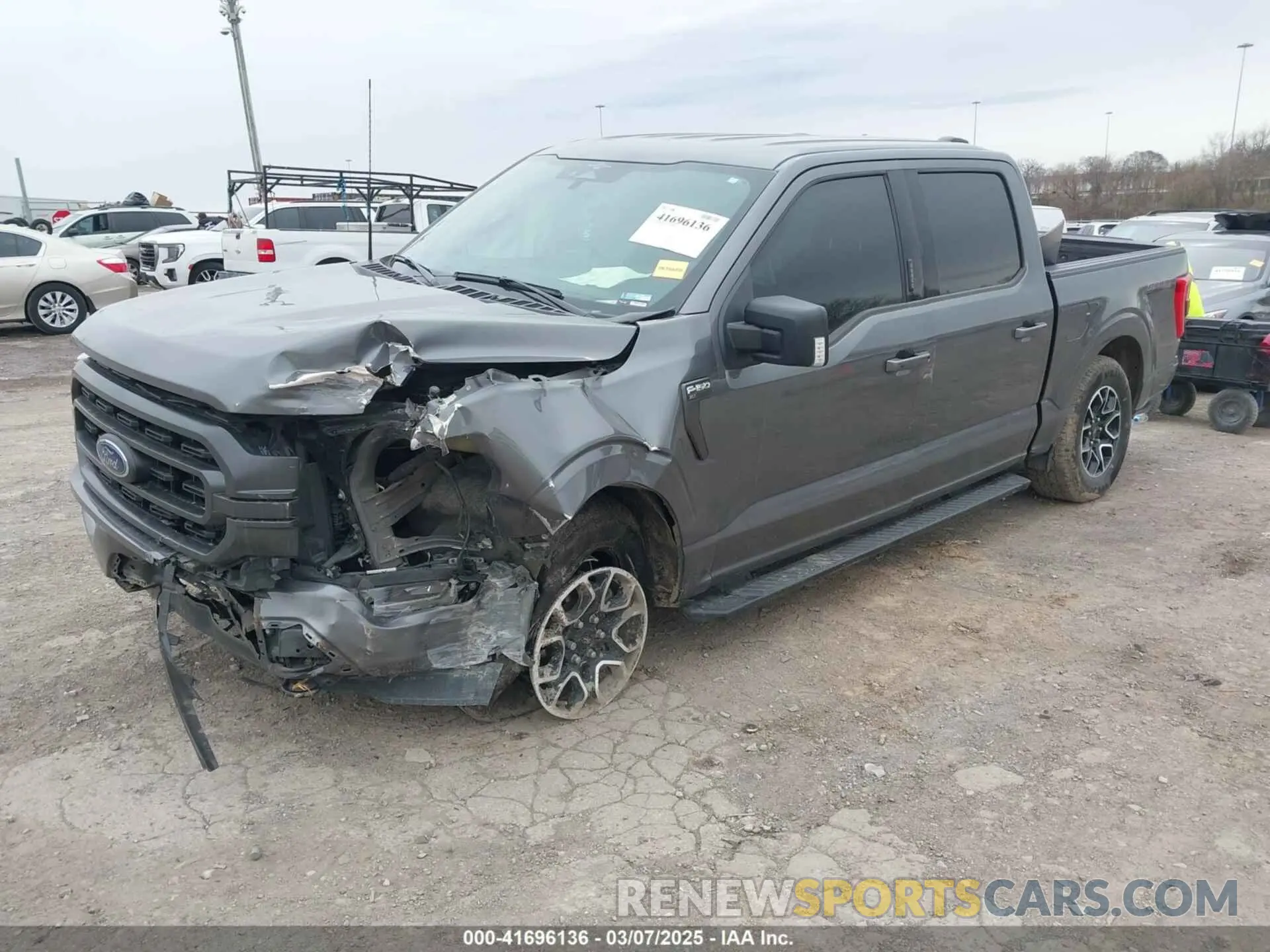 2 Фотография поврежденного автомобиля 1FTEW1EPXPKE67778 FORD F-150 2023