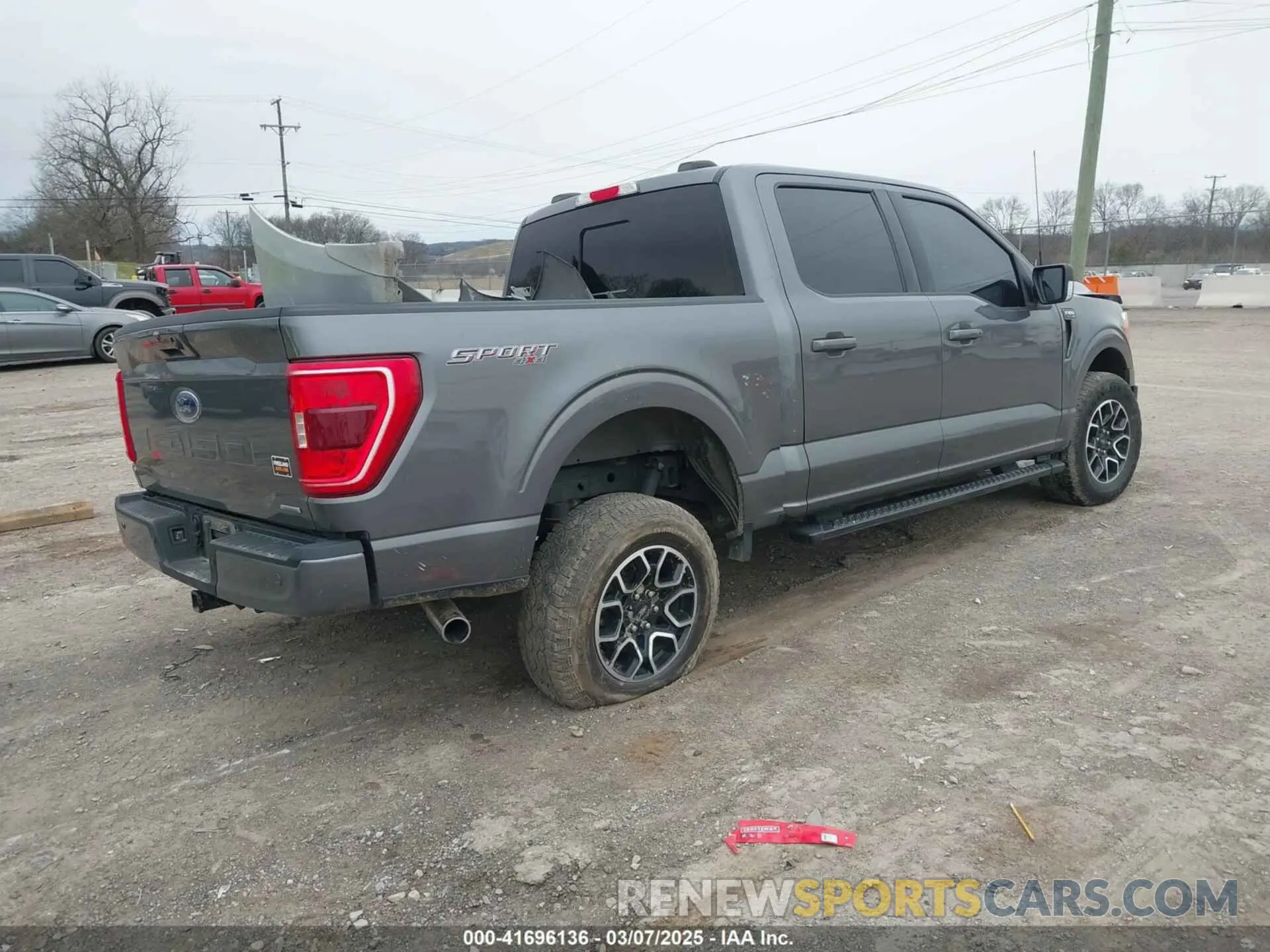 4 Фотография поврежденного автомобиля 1FTEW1EPXPKE67778 FORD F-150 2023