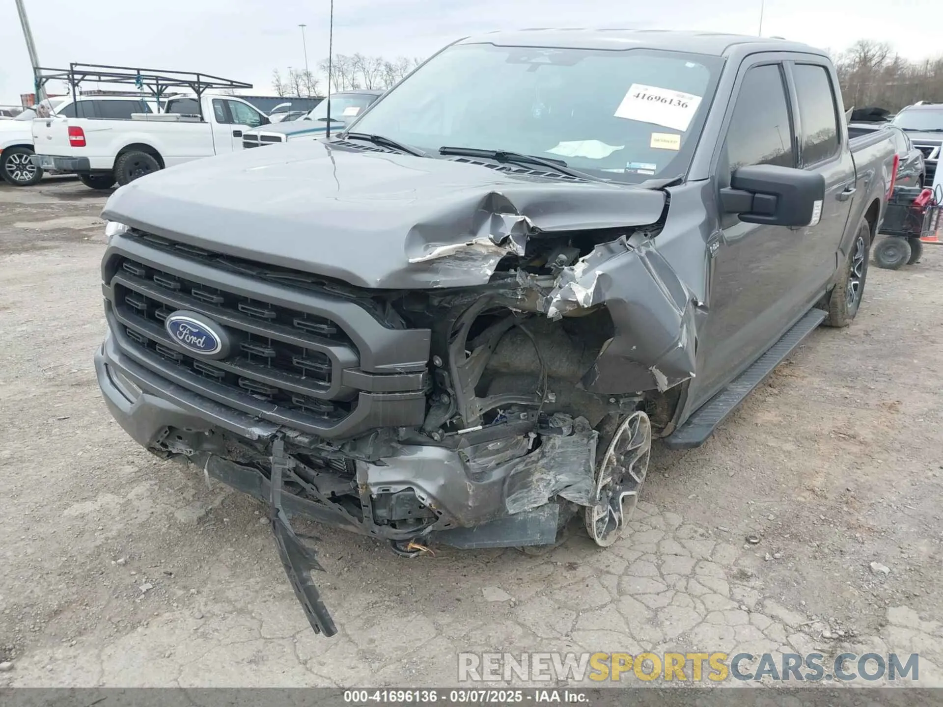 6 Фотография поврежденного автомобиля 1FTEW1EPXPKE67778 FORD F-150 2023