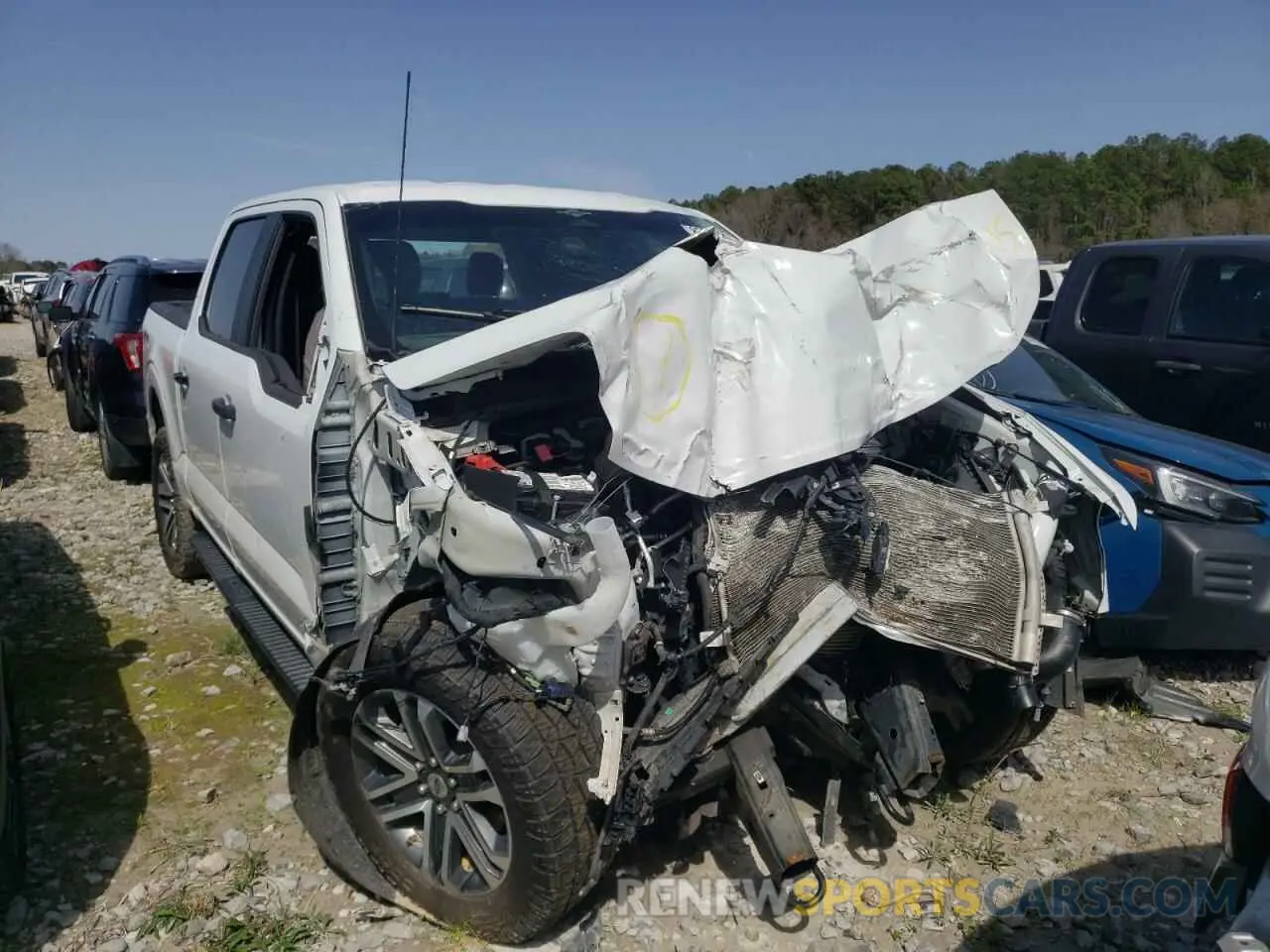 4 Фотография поврежденного автомобиля 1FTEW1EPXPKF22701 FORD F-150 2023