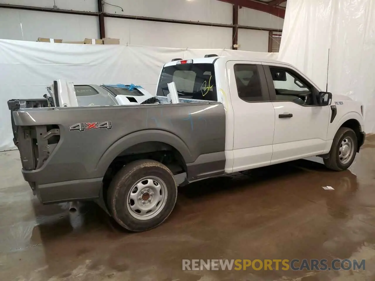 3 Фотография поврежденного автомобиля 1FTEX1CB1PKE33524 FORD F-150 2023