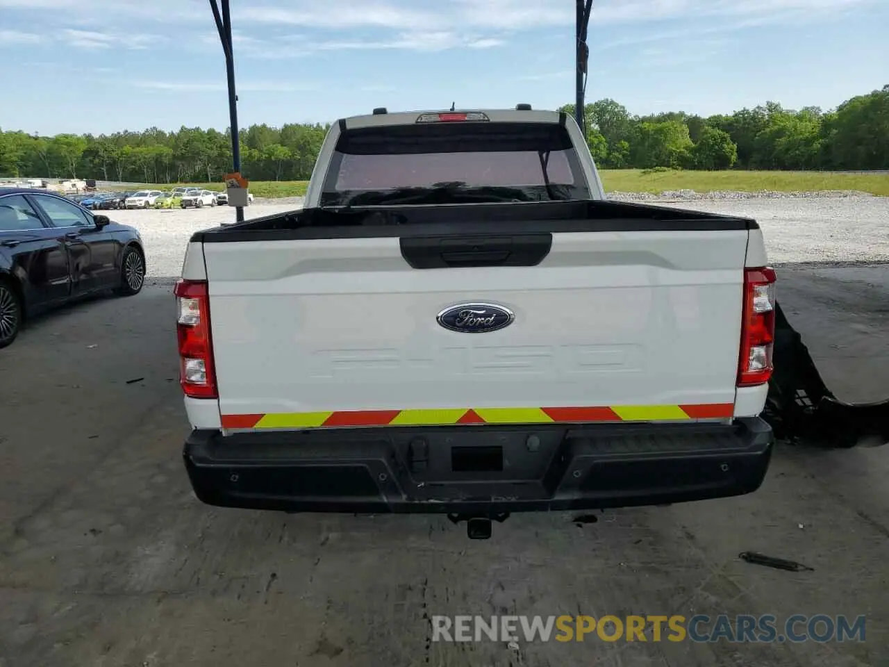 6 Фотография поврежденного автомобиля 1FTEX1CB2PKF77096 FORD F-150 2023