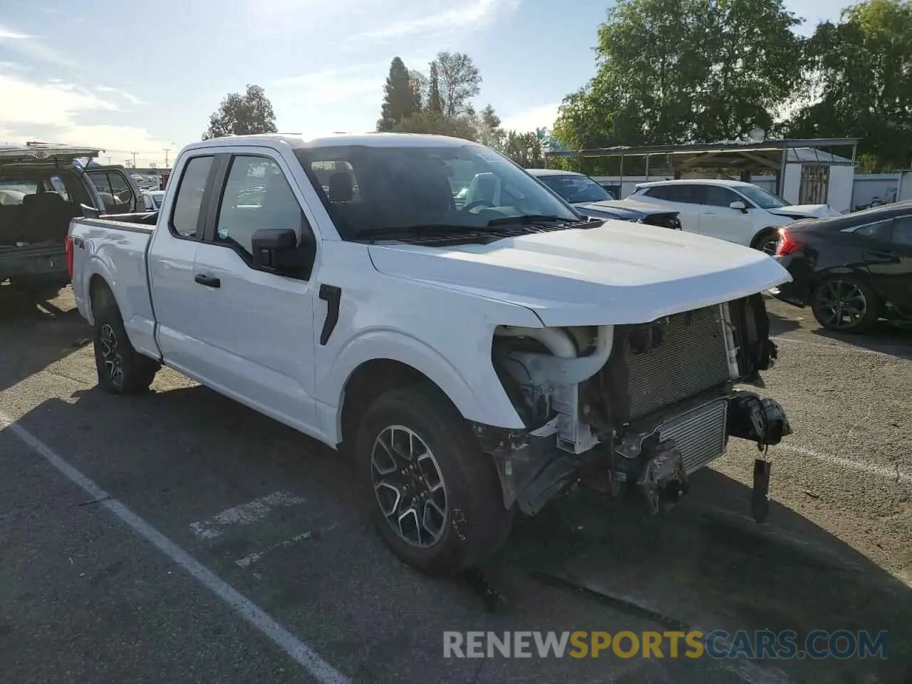 4 Фотография поврежденного автомобиля 1FTEX1CP7PKE67303 FORD F-150 2023