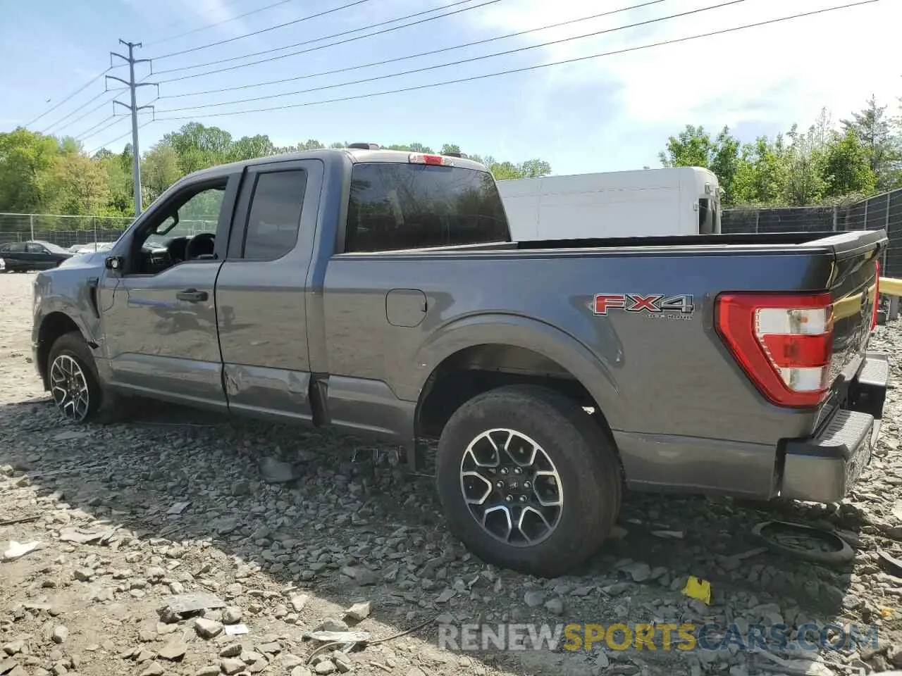 2 Photograph of a damaged car 1FTEX1EP4PKE67675 FORD F-150 2023