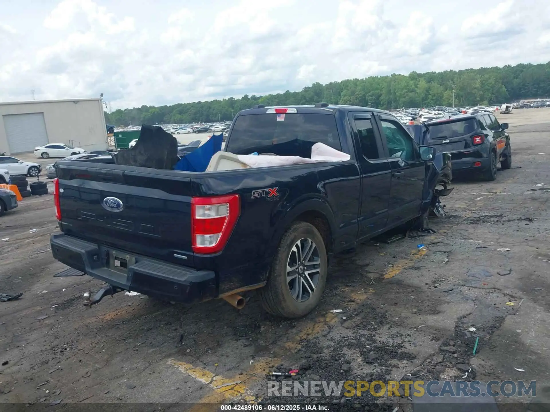 4 Фотография поврежденного автомобиля 1FTEX1EP6PKD76522 FORD F-150 2023