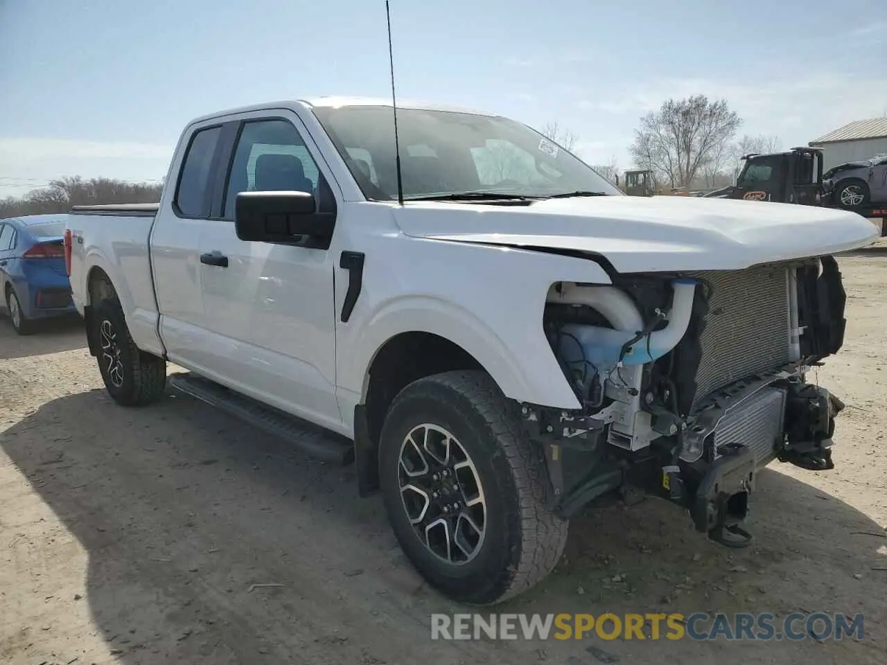 4 Фотография поврежденного автомобиля 1FTEX1EP8PKD55137 FORD F-150 2023