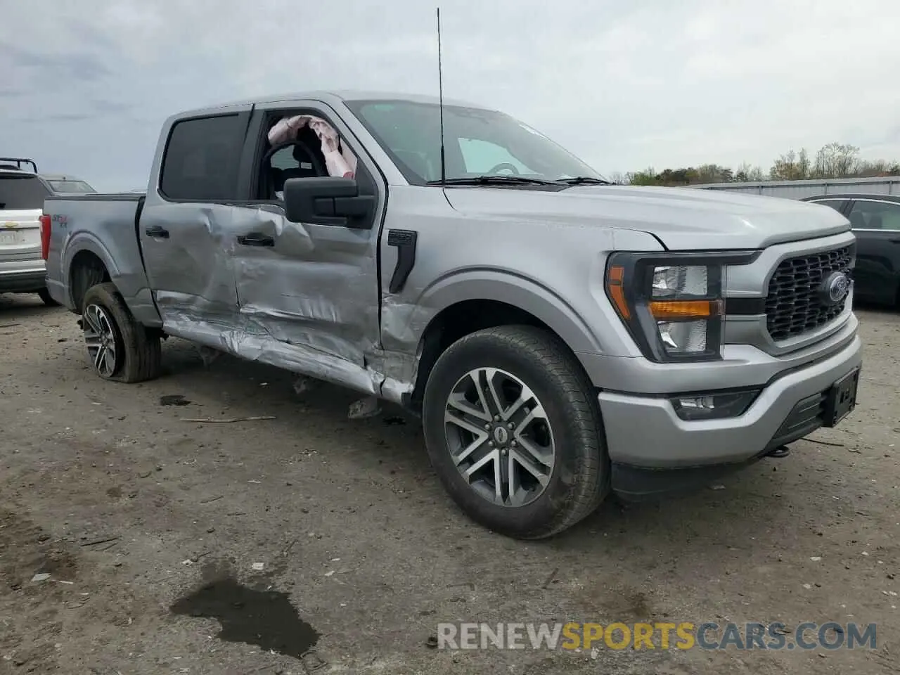 4 Photograph of a damaged car 1FTFW1E50PFB67954 FORD F-150 2023