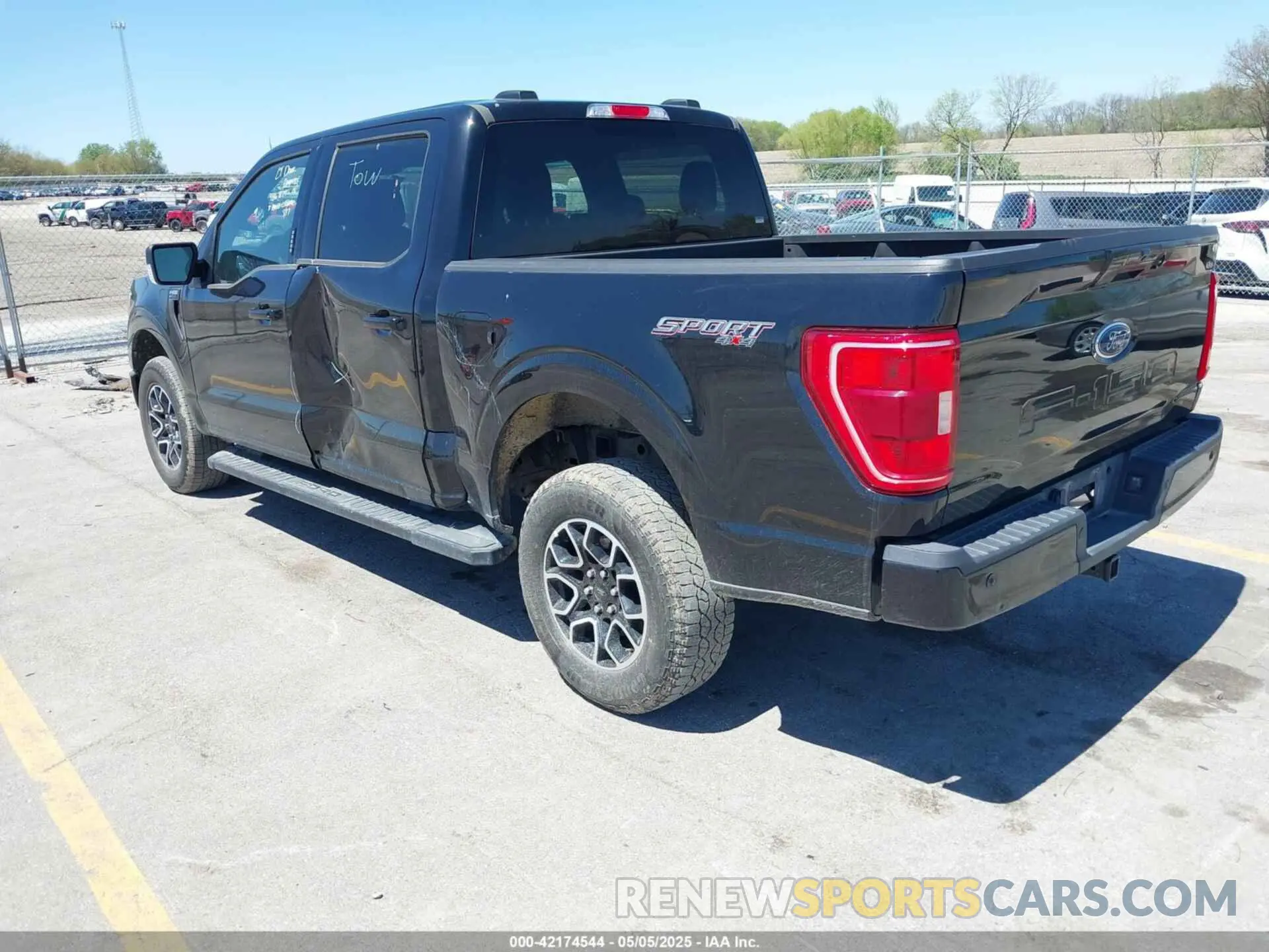 3 Фотография поврежденного автомобиля 1FTFW1E50PFB73849 FORD F-150 2023